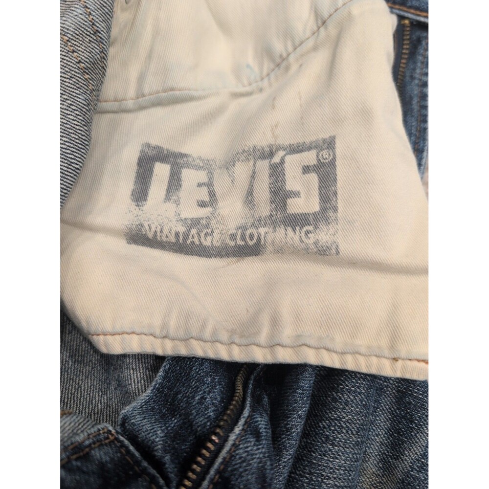Levi's 505-0217 Big E Selvedge Talon 42 Zipper Jeans Men's Size 30x32 Distressed - Picture 13 of 16